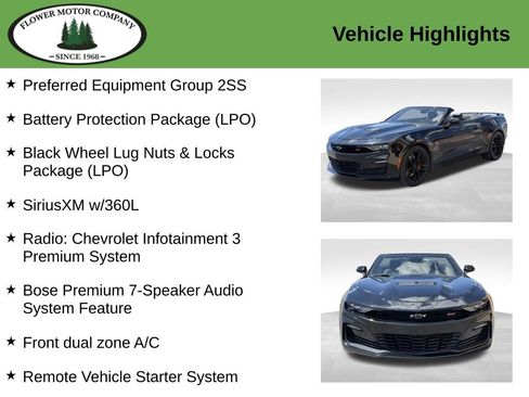 Used 2023 Chevrolet Camaro SS RWD image 2