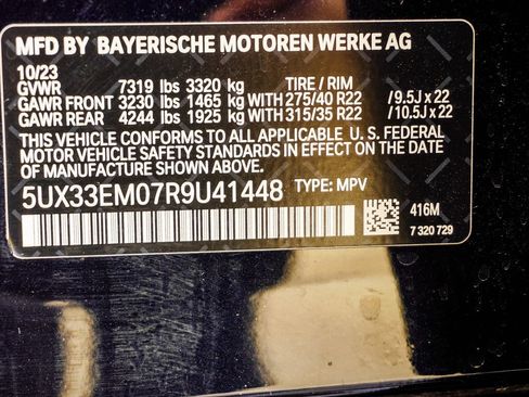 Used 2024 BMW X7 M60i w/ Executive Package AWD/4WD image 42