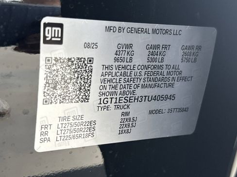 New 2026 GMC Sierra EV Elevation w/ LPO, Elevation Dark Package image 42