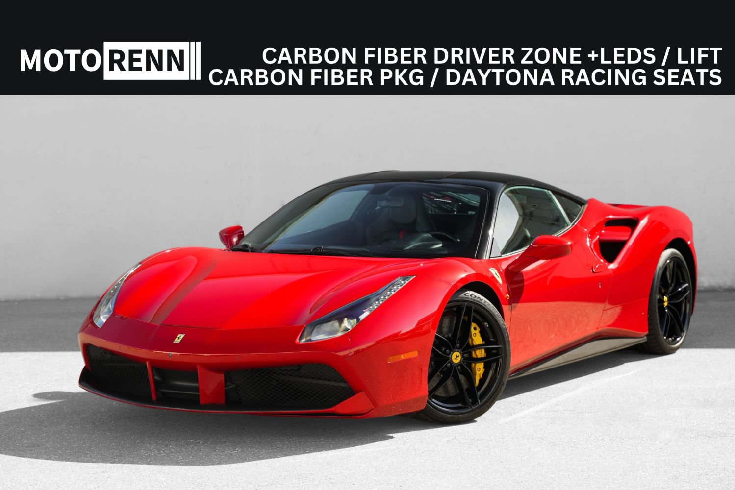 Used 2016 Ferrari 488 GTB RWD image 1