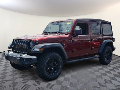 Used 2021 Jeep Wrangler Unlimited Sport AWD/4WD image 3