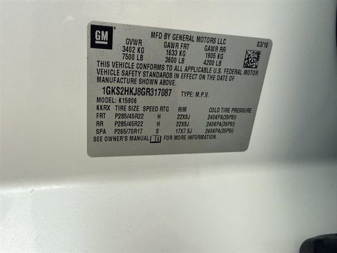 Used 2016 GMC Yukon XL Denali w/ Open Road Package AWD/4WD image 44