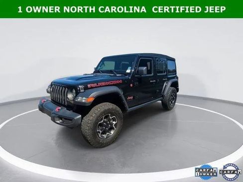 Certified 2023 Jeep Wrangler Unlimited Rubicon w/ Cold Weather Group AWD/4WD image 4