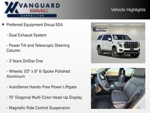 New 2026 GMC Yukon XL Denali w/ Sun & Power Step Package image 10