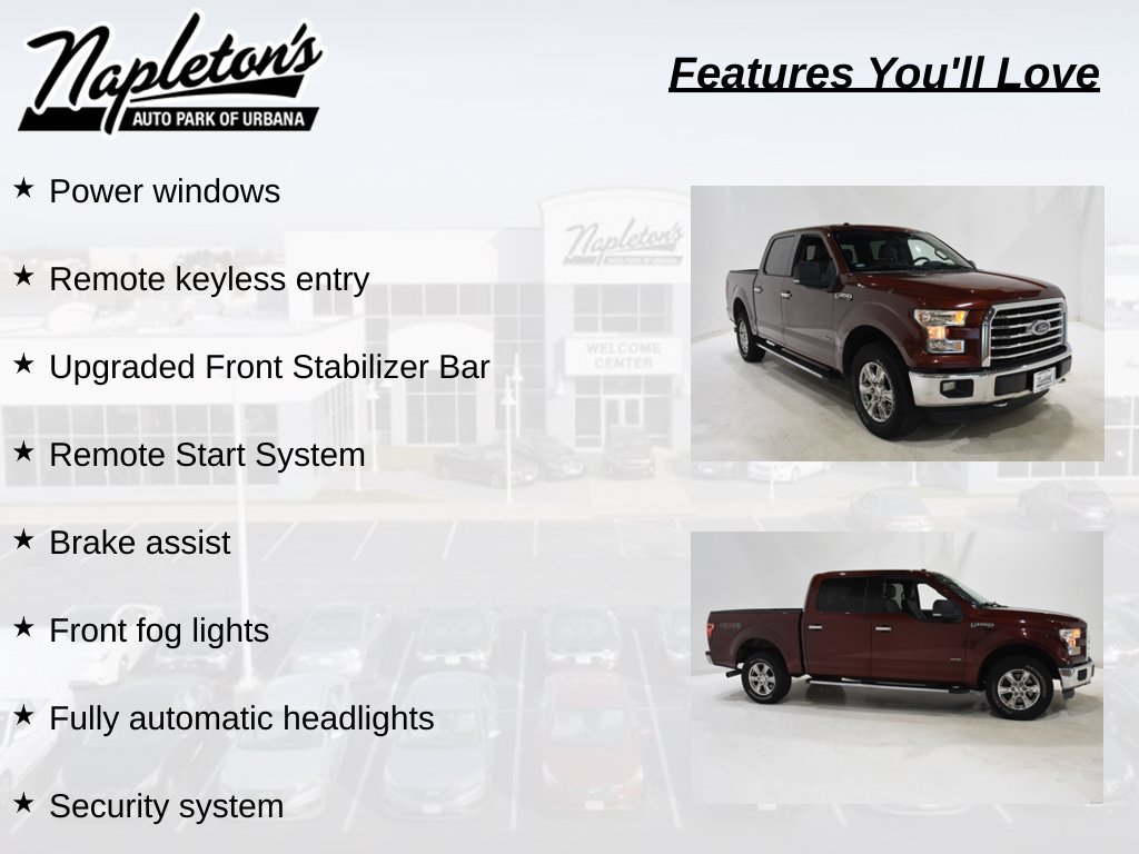 Used 2016 Ford F150 XLT w/ Equipment Group 302A Luxury AWD/4WD image 15