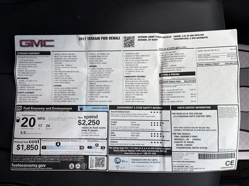 Used 2017 GMC Terrain Denali image 50