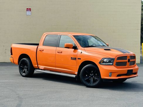 Used 2017 RAM 1500 Sport w/ Ignition Orange Sport Package AWD/4WD image 2