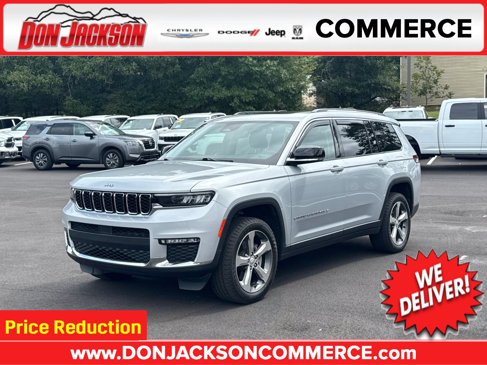 Used 2022 Jeep Grand Cherokee L Limited AWD/4WD image 1
