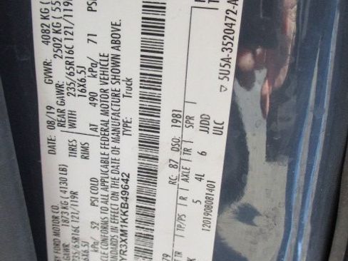 Used 2019 Ford Transit 250 148 High Roof Extended image 9