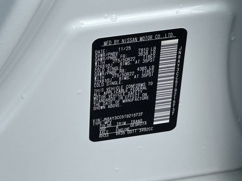 New 2026 Nissan Armada Platinum Reserve image 27