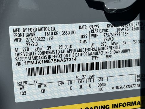 New 2025 Ford Expedition Max Platinum w/ Driver's Package image 38