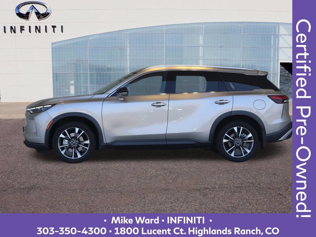 Certified 2023 INFINITI QX60 Luxe w/ Cargo Package AWD/4WD image 3