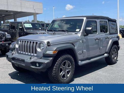 Certified 2018 Jeep Wrangler Unlimited Sport S AWD/4WD image 4