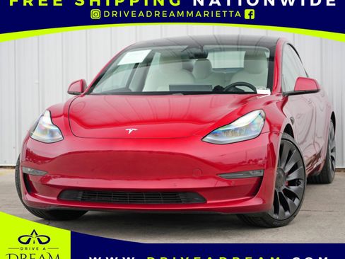 Used 2021 Tesla Model 3 Performance image 1