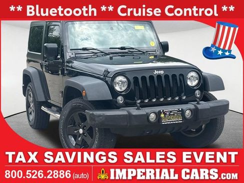 Used 2017 Jeep Wrangler Sport w/ Quick Order Package 23S AWD/4WD image 1