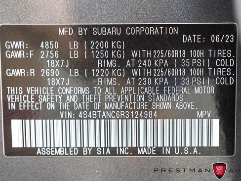 Used 2024 Subaru Outback Limited AWD/4WD image 44