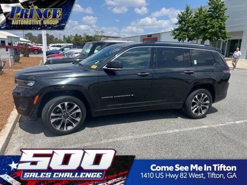 Used 2021 Jeep Grand Cherokee L Overland w/ Trailer Tow Group (B) RWD image 1