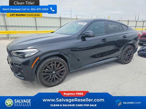 Used 2023 BMW X6 xDrive40i w/ M Sport Package AWD/4WD image 1