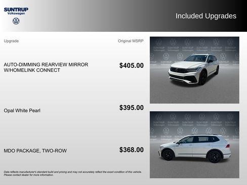 Used 2024 Volkswagen Tiguan SE R-Line w/ MDO Package, Two-Row AWD/4WD image 2