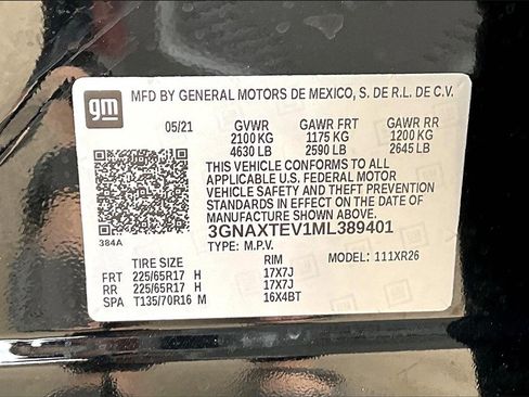 Used 2021 Chevrolet Equinox LT image 35