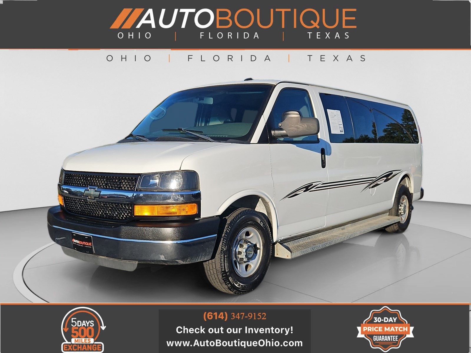 Used 2014 Chevrolet Express 3500 LT w/ LT Preferred Equipment Group RWD image 1
