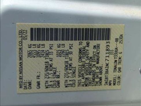 Certified 2022 Nissan Rogue SV FWD image 23