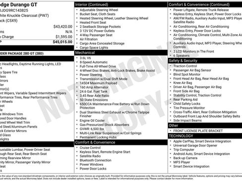 Used 2024 Dodge Durango GT AWD/4WD image 44
