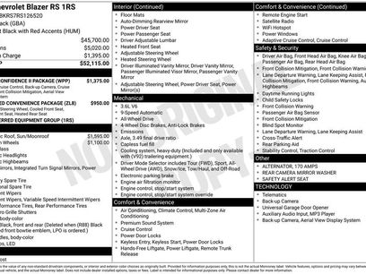 Used 2024 Chevrolet Blazer RS w/ Driver Confidence II Package