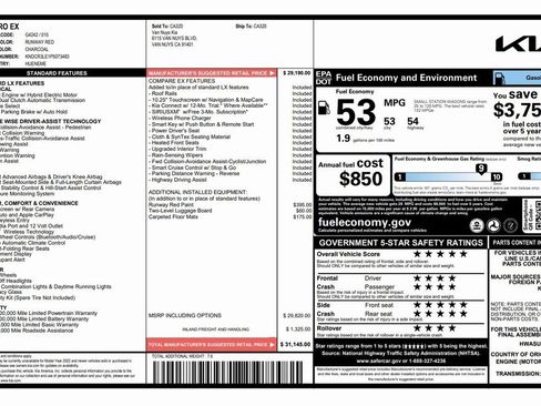 Used 2023 Kia Niro EX image 4