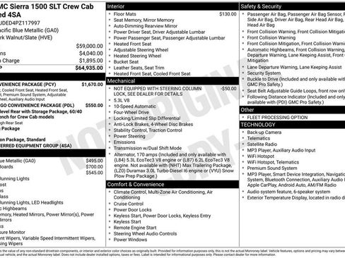 Used 2023 GMC Sierra 1500 SLT w/ SLT Convenience Package AWD/4WD image 10