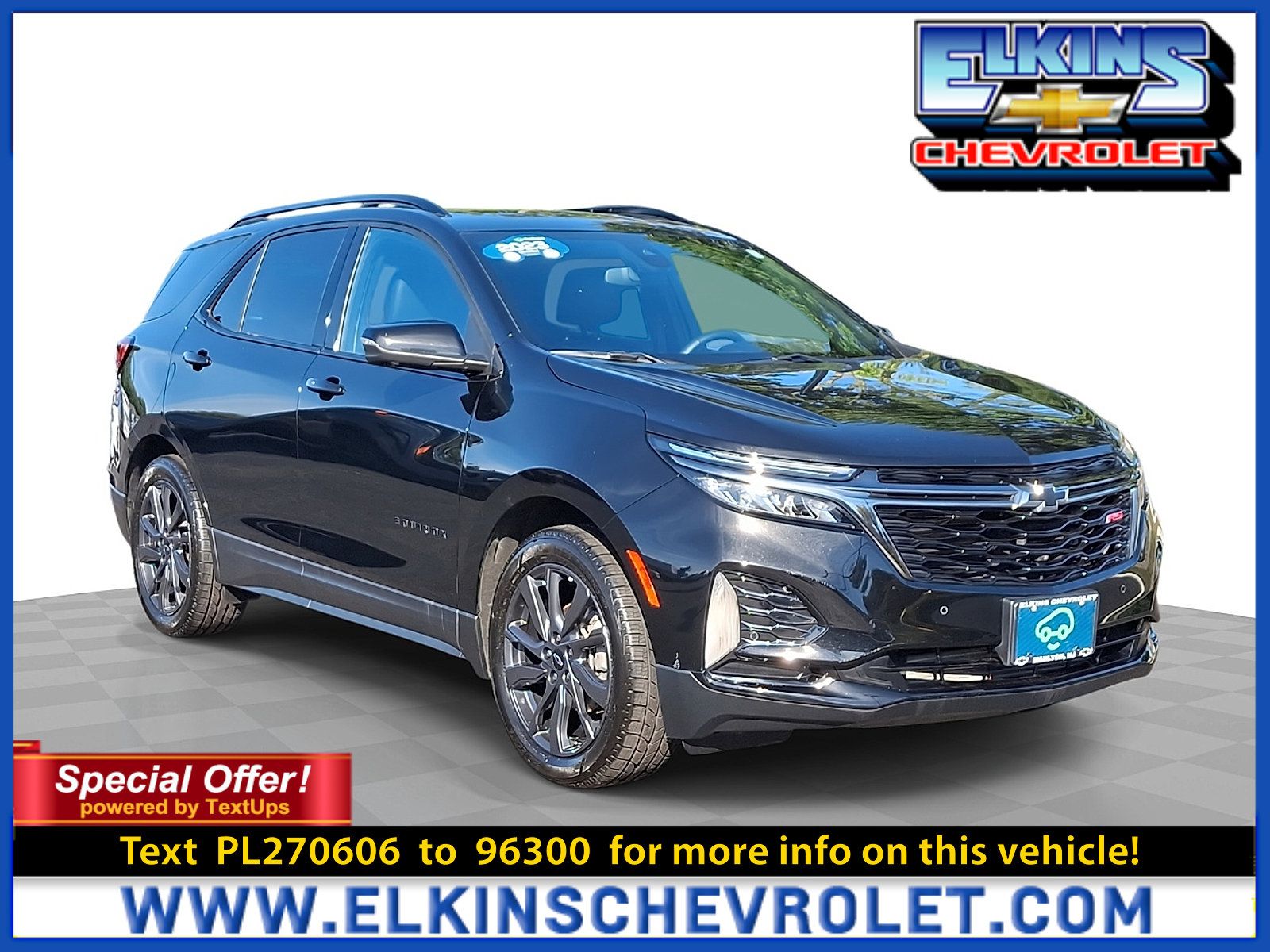 Certified 2023 Chevrolet Equinox RS w/ RS Leather Package FWD image 1