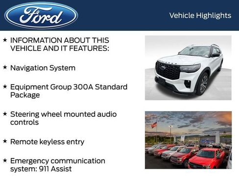 Used 2025 Ford Explorer ST-Line AWD/4WD image 5