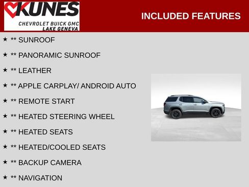 Used 2023 GMC Acadia AT4 w/ GMC Pro Grade Package AWD/4WD image 2