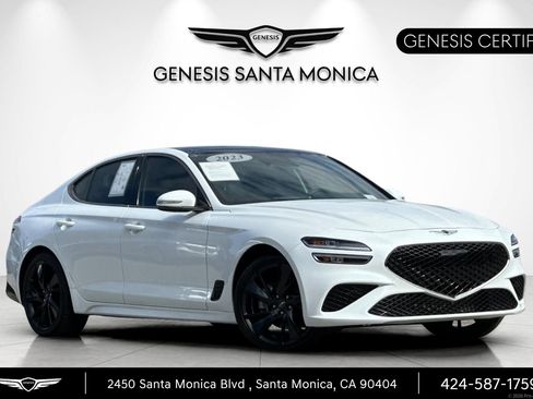 Used 2023 Genesis G70 2.0T w/ Sport Prestige Package RWD image 1