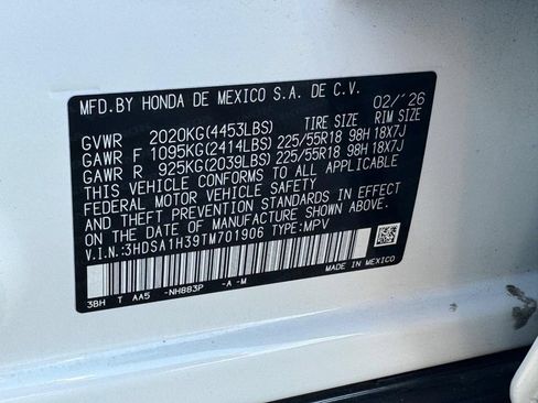 Certified 2026 Acura ADX FWD image 26