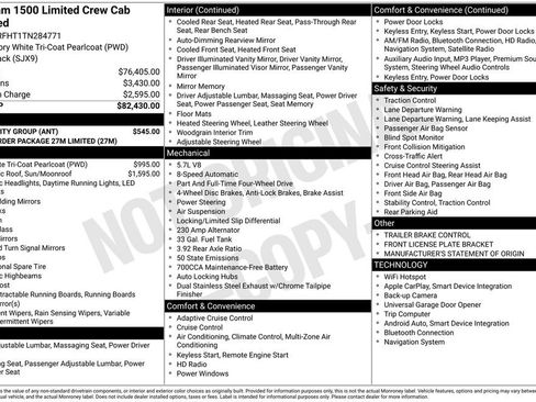 New 2026 RAM 1500 Limited w/ Bed Utility Group image 6