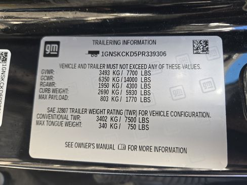 Used 2023 Chevrolet Suburban LT w/ Luxury Package image 45