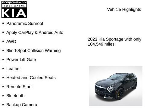 Used 2023 Kia Sportage SX AWD/4WD image 7