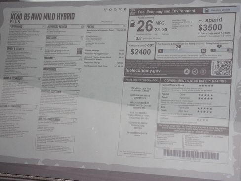 New 2026 Volvo XC60 B5 Plus w/ Protection Package Premier image 18