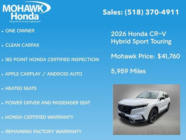 Certified 2026 Honda CR-V Sport Touring image 16