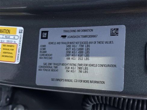 Certified 2021 Chevrolet Suburban RST w/ Luxury Package image 31