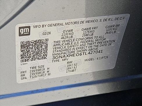New 2026 Chevrolet Equinox LT w/ Convenience Package II FWD image 18