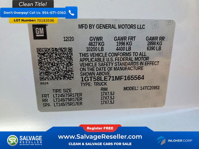 Used 2021 GMC Sierra 2500 2WD Double Cab w/ Convenience Package image 16