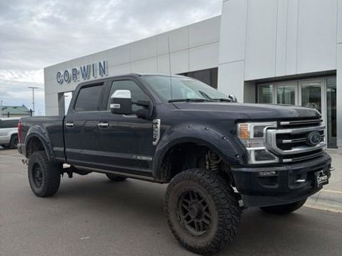 Used 2021 Ford F350 Platinum w/ FX4 Off-Road Package image 2