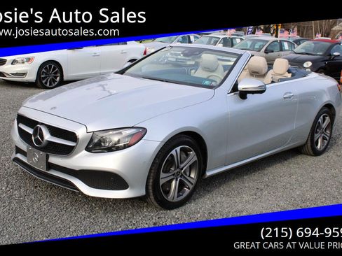 Used 2018 Mercedes-Benz E 400 4MATIC Cabriolet image 1