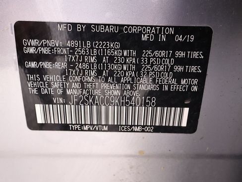 Used 2019 Subaru Forester w/ Alloy Wheel Package AWD/4WD image 39