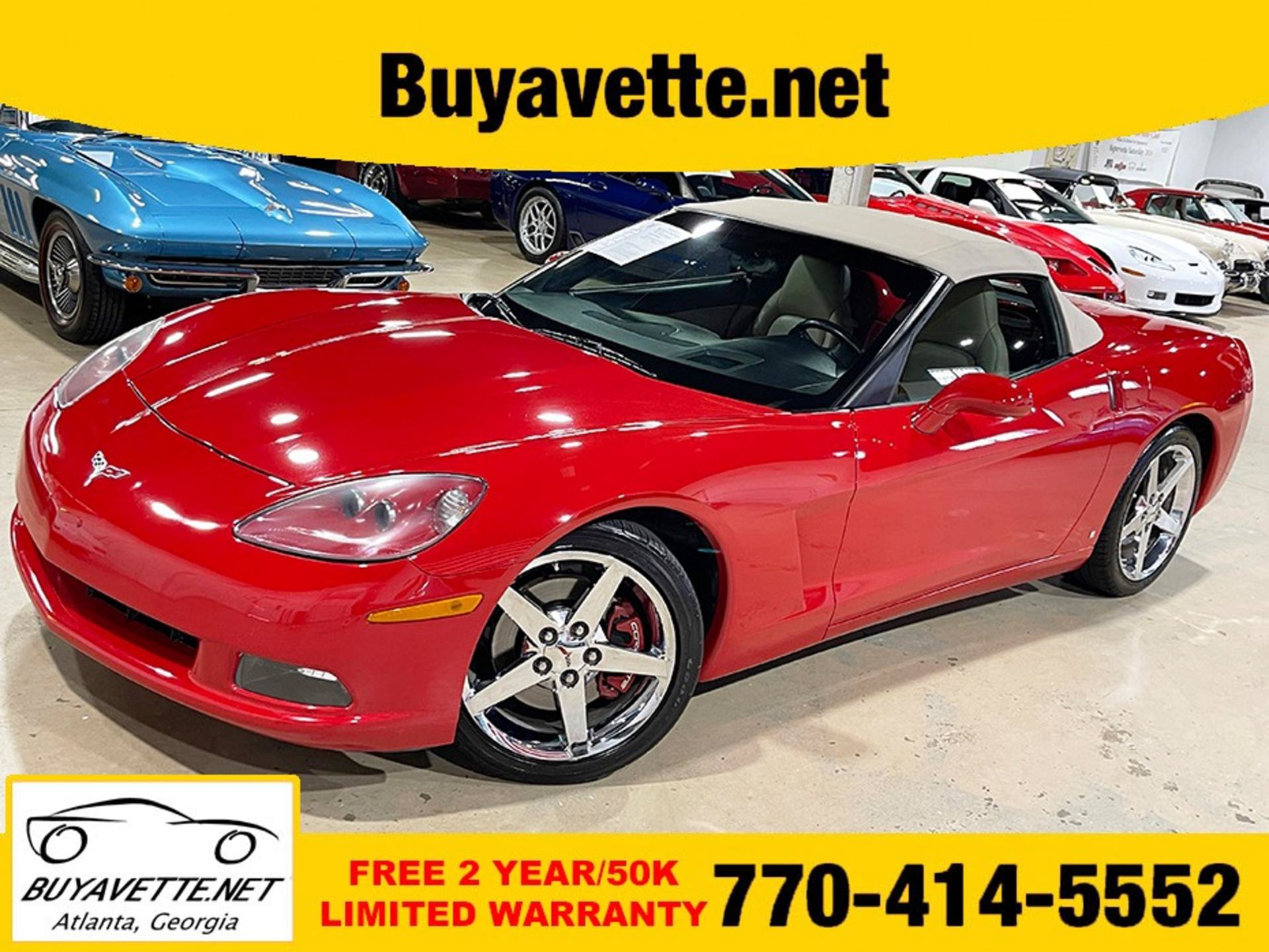 Used 2008 Chevrolet Corvette Convertible w/ Preferred Equipment Group RWD image 1