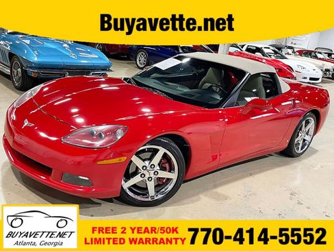 Used 2008 Chevrolet Corvette Convertible w/ Preferred Equipment Group RWD image 1