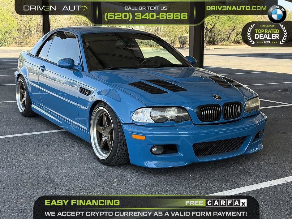 Used 2005 BMW M3 Convertible RWD image 1