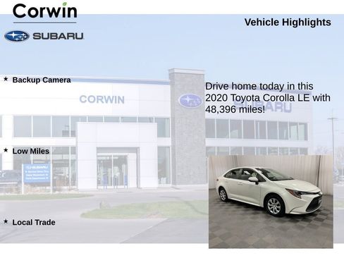 Used 2020 Toyota Corolla LE image 6